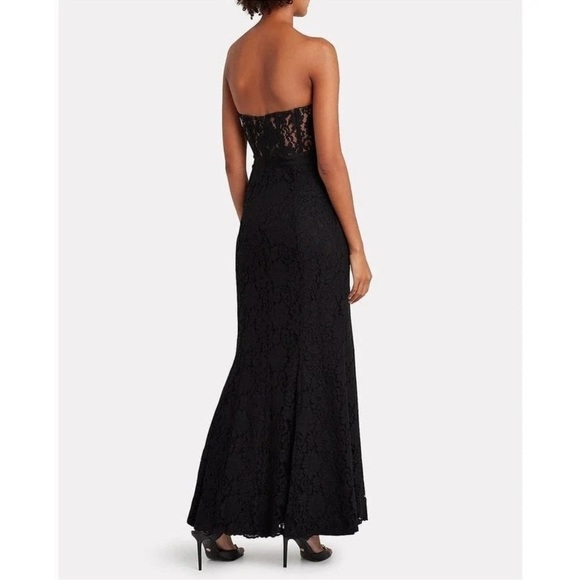 FAME & Partners Mariposa Strapless Mesh-Net Dress Size 12 - Picture 2 of 8